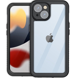 Водонепроницаемый чехол IP68 для iPhone 15, Redpepper, чёрный