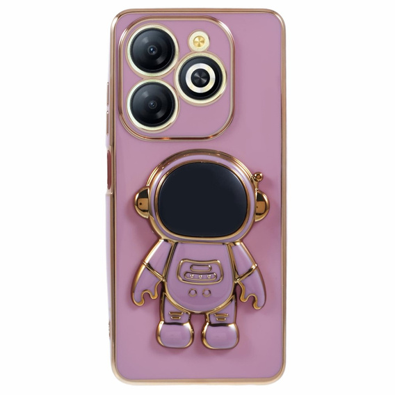 Чoхол до Infinix Hot 40i, Astronaut, фіолетовий