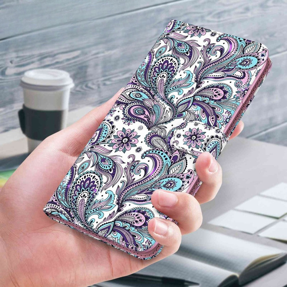 Откидной чехол для Samsung Galaxy A14 4G/5G, Wallet, фиолетовый