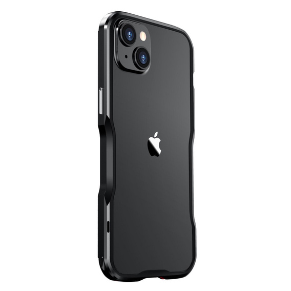 Чехол LUPHIE для iPhone 14 Plus, Armor Bumper, чёрный