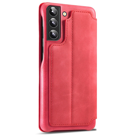 Чохол-книжка для Samsung Galaxy S22+ Plus 5G, LC.IMEEKE, червоний