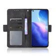 Футляр з клапаном для Oppo Reno 5 5G, Card Slot, чорний