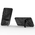 Чехол для Samsung Galaxy A56 5G, Military kickstand, чёрный