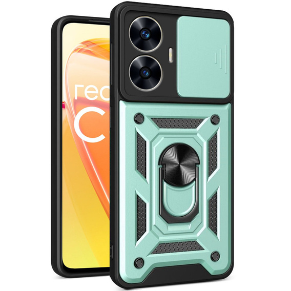Чохол NOX Camera Slide Realme C55, CamShield Slide, зелений