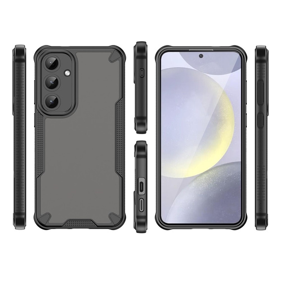 Чoхол до Samsung Galaxy S25+ Plus, Armor Frosted Case, чорний