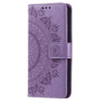 Откидной чехол для Samsung Galaxy S23 FE, Mandala, синий