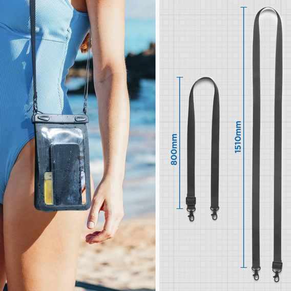 SPIGEN A601 Универсальный водонепроницаемый корпус - Black