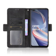 Футляр з клапаном для Oppo Reno 4 Z 5G, Card Slot, чорний