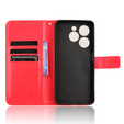 Футляр з клапаном для Infinix Hot 40i, Crazy Horse Wallet, червоний
