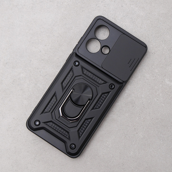 Чохол NOX Camera Slide Motorola Edge 40 Neo, CamShield Slide, чорний