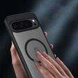 Чехол для Google Pixel 9 Pro XL, гибридный чехол Fusion Hybrid, для MagSafe, чёрный