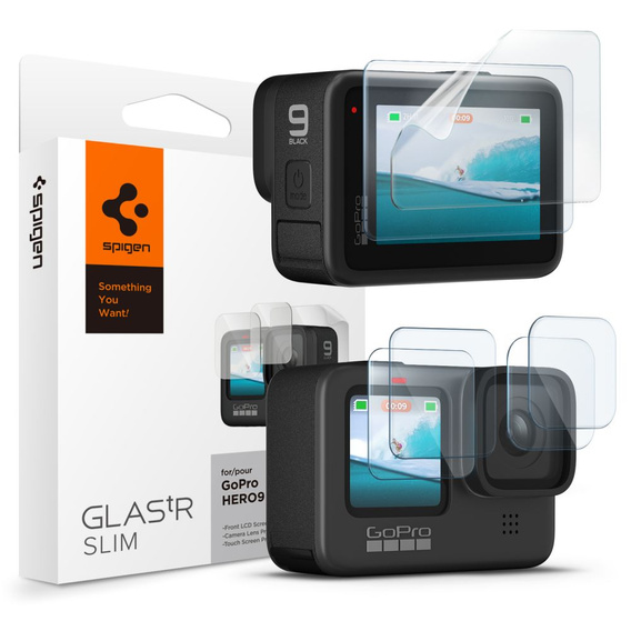 Spigen захисна плівка Для GoPro Hero 9/10/11/12 для передньої і задньої панелі