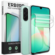 2x гидрогелевая пленка для iPhone 15 Pro Max, гидрогелевая пленка ERBORD