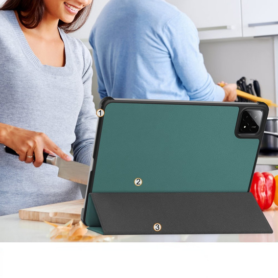 Чохол для Xiaomi Pad 7 / 7 Pro, Smartcase, зелений