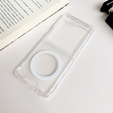 Чoхол до Samsung Galaxy Z Flip7 FE / Z Flip6, Dropproof MagSafe, прозорий