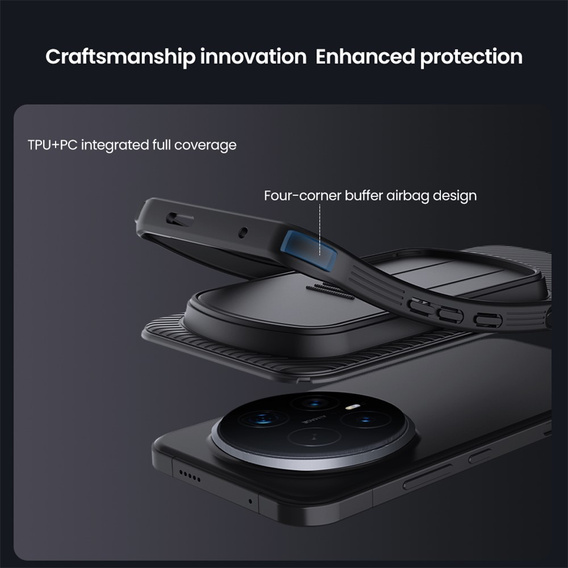 Чехол NILLKIN Camshield Pro с защитой камеры для Honor Magic 8 Pro