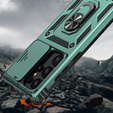 Чехол NOX Camera Slide Samsung Galaxy S24 Ultra, CamShield Slide, зелёный