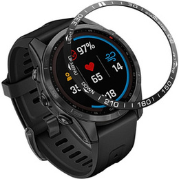 Накладка на безель для Garmin Fenix 7, Black/White