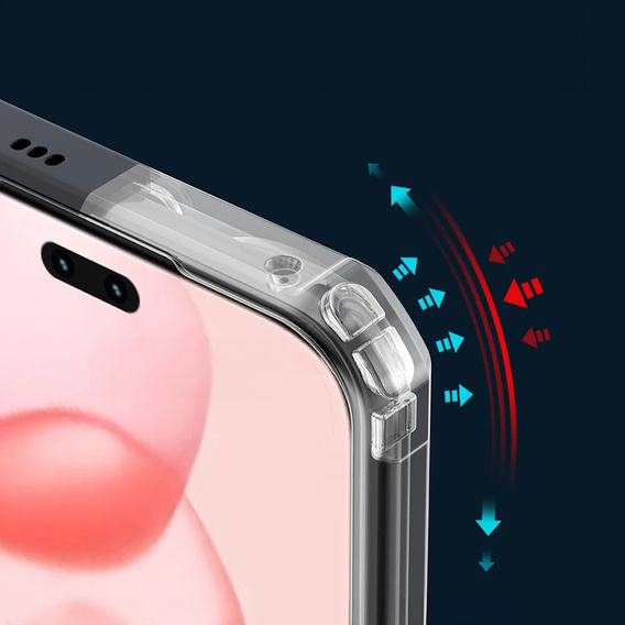 Чехол до Honor 400 Pro 5G, AntiDrop Hybrid, чёрный