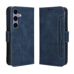 Футляр з клапаном для Samsung Galaxy S25 FE, Card Slot, темно-синій