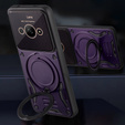 Бронированный чехол для Xiaomi Redmi A3, Magnetic Ring, фиолетовый