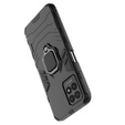 Чехол до Realme 8i, Kickstand Ring, чёрный