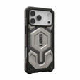 Чохол Urban Armor Gear для iPhone 17 Pro Max, Monarch Pro Kevlar MagSafe, титановий