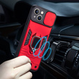 Чохол Ring Lens для iPhone 13 Mini, Red