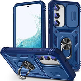 Чехол NOX Camera Slide Samsung Galaxy S23, CamShield Slide, синий