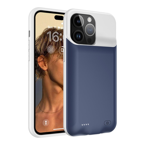 Чехол с батареей 6000mAh до iPhone 12 Mini, Black