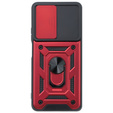 Чехол NOX Camera Slide Motorola Moto E14, CamShield Slide, красный
