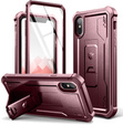 Бронированный чехол для iPhone XS Max, Dexnor Full Body, красный