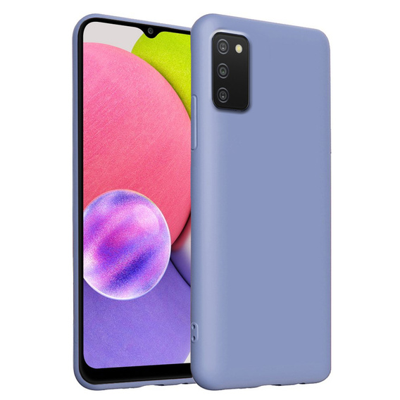 Чoхол до Samsung Galaxy A03S, Silicone Lite, м'яти
