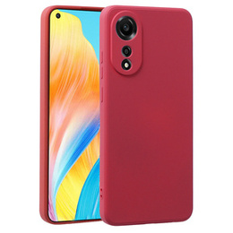Чoхол до Oppo A78 4G, Silicone Lite, червоний
