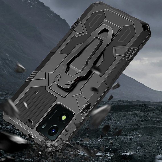 Чохол Hybrid KickStand для Vivo Y01, Black