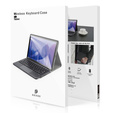 Чехол + клавиатура Samsung Galaxy Tab S9, Dux Ducis Pen Slot TouchPad Leather, чёрный