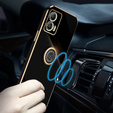 Чехол до Motorola Moto G53 5G, Electro Ring, чёрный