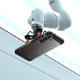 Чехол Spigen для Samsung Galaxy S25, Tough Armor Mag MagSafe, серый + закаленное стекло 9H