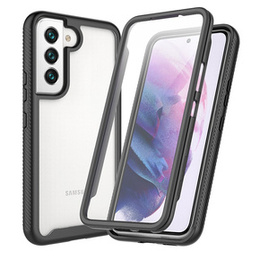 Чoхол Shockproof до Samsung Galaxy S22+ Plus 5G, із захисним екраном, м'яти