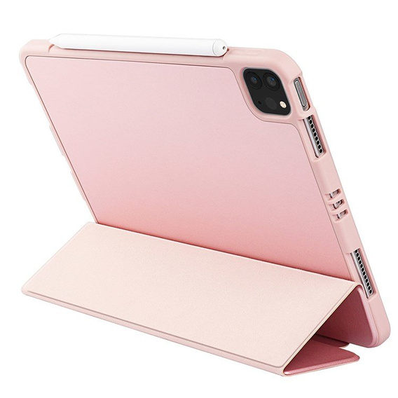 Чехол для iPad Pro 11 2021/2022, Smartcase с местом для стилуса, розовый