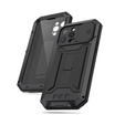 Чохол для iPhone 13 Pro, R-JUST CamShield Slide, броньований, чорний