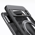 Чохол для Google Pixel 8A, Fusion Hybrid Kickstand, для MagSafe, прозорий