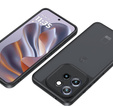Чoхол до Motorola Edge 50 Neo / Motorola ThinkPhone 25, Fusion Hybrid, прозорий / чорний
