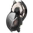 Чехол 2 в 1 + закаленное стекло для Amazfit Balance A2286, чёрный