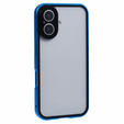 Чехол для iPhone 16, Magnetic Dual Glass, синий