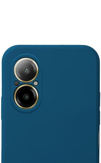 Тонкий корпус для Realme C67 4G, Slim Matt, чёрный + стекло 9H