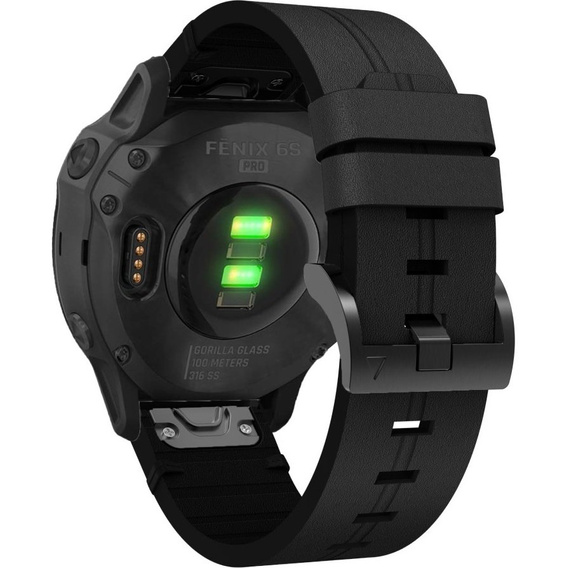 Кожаный ремешок для часов QuickFit 20mm - Black