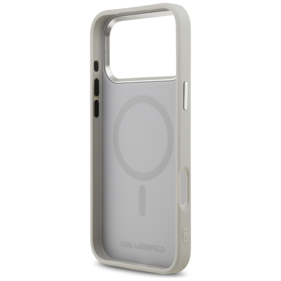 Чехол Karl Lagerfeld Karl & Choupette Pins MagSafe для iPhone 17 Pro