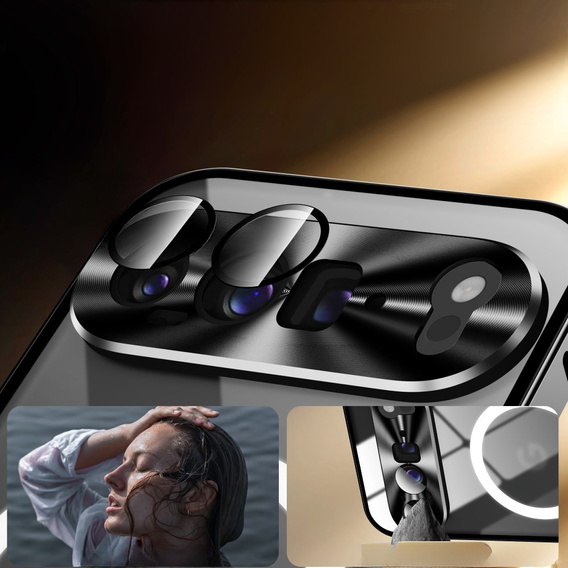 Защитный чехол для камеры Google Pixel 9 Pro XL, CamShield MagSafe, чёрный