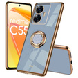 Чехол до Realme C55, Electro Ring, синий